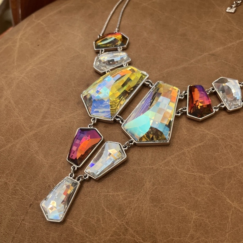 Pre Owned Authentic Swarovski Elegant Multicolor … - image 8